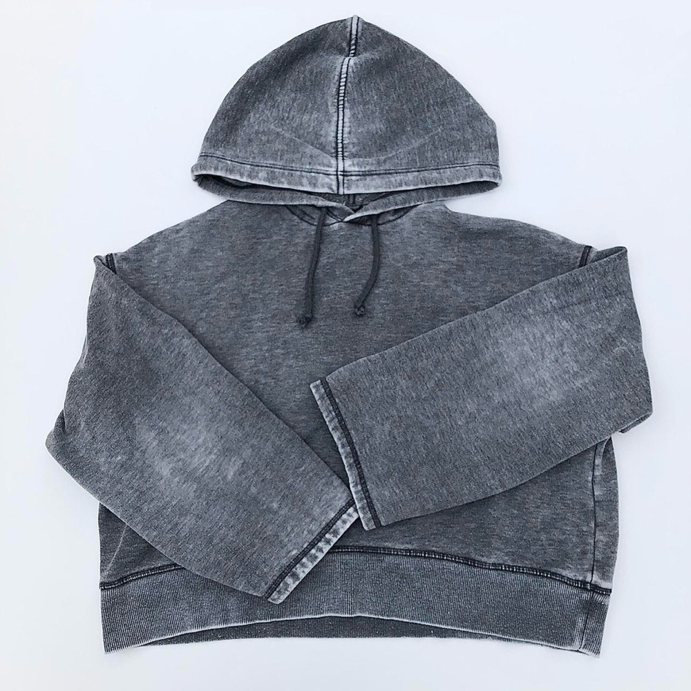 Topshop PETITE Burnout Kimono Hoodie